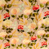 Surat Cotton Pastel Peach Vintage Shades of Peach Floral Digital Print Fabric